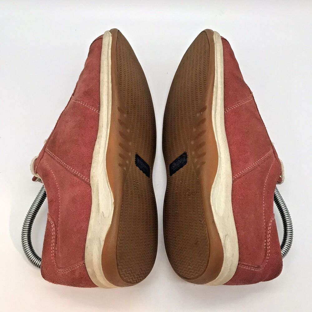 Lands' End Sienna Suede Sneakers Women's 9B Casual Lace Up Outdoor Shoes 83088 - Picture 7 of 11